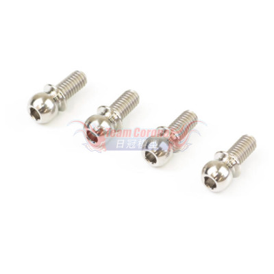 INFINITY TS148 4.85mm TITANIUM UPPER PIVOT BALL STUD (M3x6mm/4pcs)